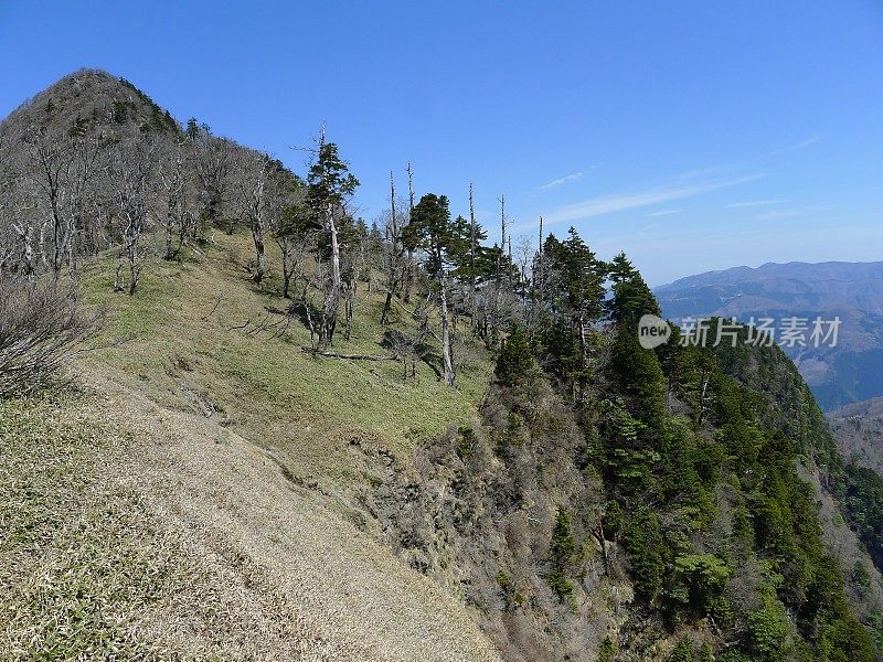 Mount Daifugendake (大普賢岳) in Nara, Japan